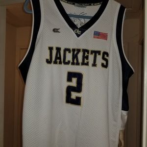 Georgia tech throwback bb Jersey